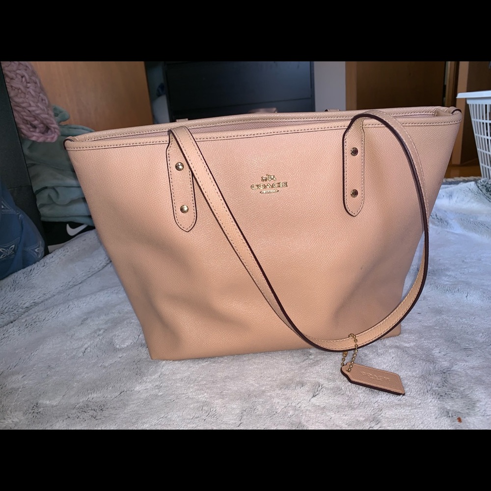Blush Coach Handbag